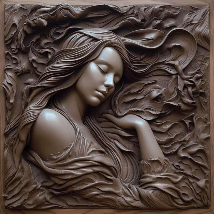 نموذج ثلاثي الأبعاد لآلة CNC 3D Art 